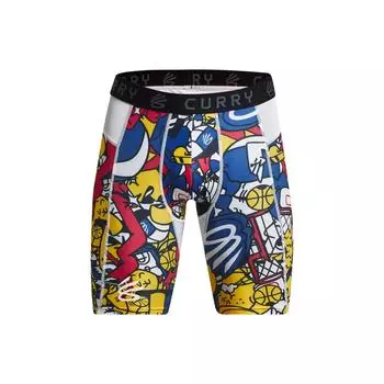 Under Armour HeatGear Curry HeatGear Letter Print Mesh Design спортивные шорты мужские шорты белые 1379829-100 XXL
