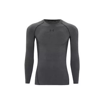 Under Armour Hg Armour компрессионная рубашка с длинным рукавом мужская серая 1257471-090 S