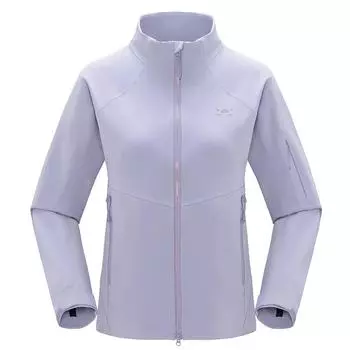 Under Armour Hiking Series Camping Casual Soft Shell Waterproof Wear-Resistant Windproof Breathable Jacket Women Jacket 14321124-0025 S