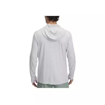 Under Armour Hooded Outdoor Sports Long Sleeve Breathable Windproof Sun Protection Jacket Men jackets Gray 1390052-014 S