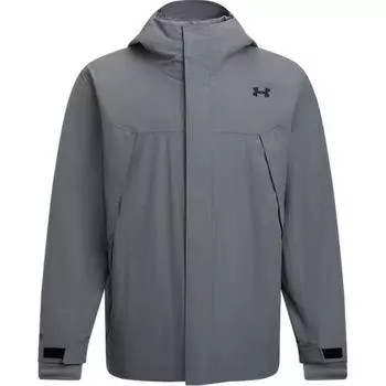 Under Armour Hooded Warm Comfortable Jacket Men Jacket Dark-Gray 6001977-024 XL