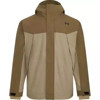 Under Armour Hooded Warm Comfortable Loose Jacket Men Jacket Coyote-Brown 6001977-498 3XL