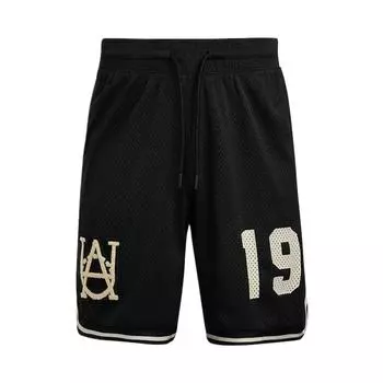 Under Armour Hoops Courtside Basketball Apparel Series Durable Comfortable Stretch Basketball Pants Men bottoms Black 1390120-001 L