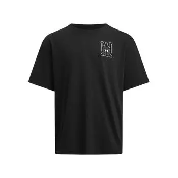 Under Armour Hoops Courtside Minimalist Fashion Versatile Trendy Short Sleeve T-Shirt Men Tops 6003686-001 S
