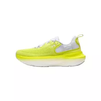 Under Armour HOVR Infinite Elite 2 Sonic Yellow Women Sneakers Distant-Grey White 3028178-727 36