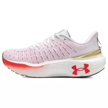 Under Armour HOVR Infinite Elite White Metallic Gold Женские кроссовки Черные 3027199-101 36