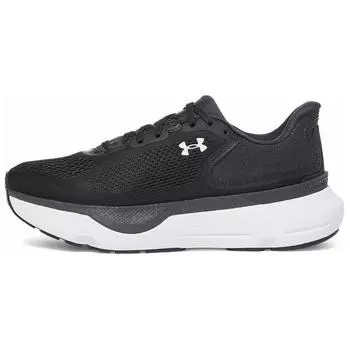 Under Armour HOVR Infinite Pro 2 Black White Women Sneakers Anthracite 3028177-001 37.5