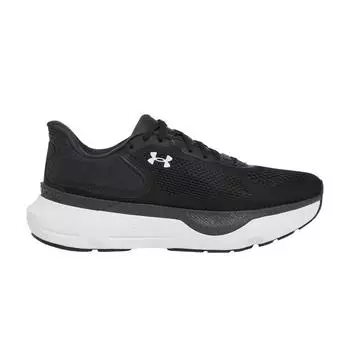 Under Armour HOVR Infinite Pro 2 Black White Women Sneakers Anthracite 3028177-001 36.5