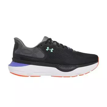 Under Armour HOVR Infinite Pro 2 Black Virtual Violet Comet Green Men Sneakers 3028168-003 40