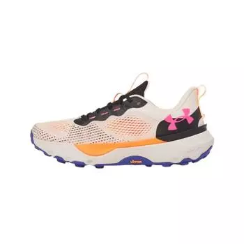 Under Armour HOVR Infinite Pro Trail Кроссовки Унисекс цвета слоновой кости, дюны и аэро-розового, оранжевые 3027202-142 42.5