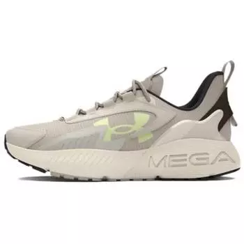 Under Armour HOVR Mega 2 MVMNT Grey Matter Retro Green Unisex Sneakers Summit-White 3026629-109 37.5