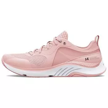 Under Armour HOVR Omnia Retro Розовые женские кроссовки Jet-Grey 3025054-600 38