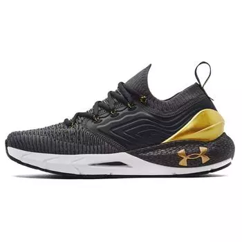 Under Armour HOVR Phantom 2 IntelliKnit Metallic Jet Grey Gold Мужские кроссовки Черные 3025353-100 40