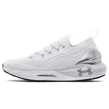 Under Armour HOVR Phantom 2 IntelliKnit Metallic White Silver Мужские кроссовки Halo-Grey 3025353-101 45