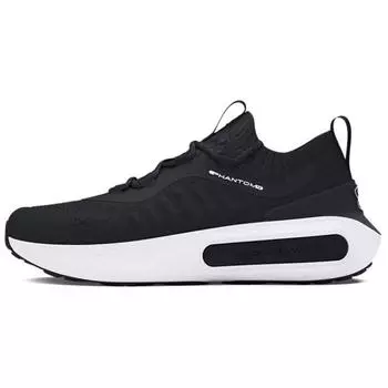 Under Armour HOVR Phantom 4 Black White Women Sneakers Anthracite 3027594-003 38