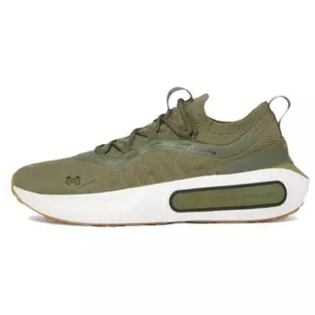 Under Armour HOVR Phantom 4 Морской оливково-зеленый Мужские кроссовки Белый Черный 3027593-390 41