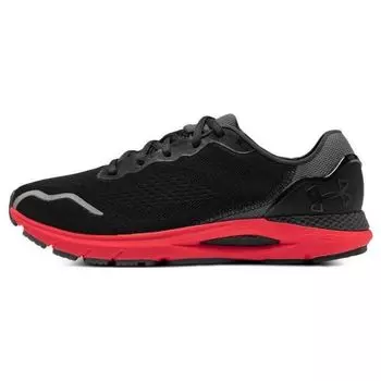 Under Armour HOVR Sonic 6 Антрацитовые красные мужские кроссовки Black Castlerock 3026121-107 41