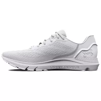 Under Armour HOVR Sonic 6 белые металлические серебристые мужские кроссовки 3026121-100 44