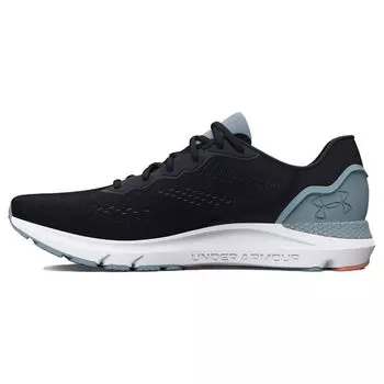 Under Armour HOVR Sonic 6 Black Blue Granite Женские кроссовки Bubble-Peach 3026128-004 36