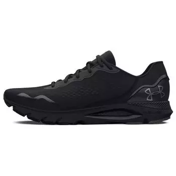 Under Armour HOVR Sonic 6 Черные мужские кроссовки Metallic-Gun-Metal 3026121-003 40