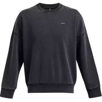 Under Armour Icon Training Crew Neck Pullover Sweatshirt Men Sweatshirt Black 1386553-001 M