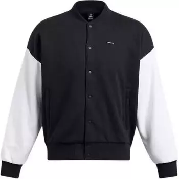 Under Armour Icon Training свободный крой однобортная куртка с заниженной линией плеча и длинным рукавом мужские куртки черные 1387887-001 M