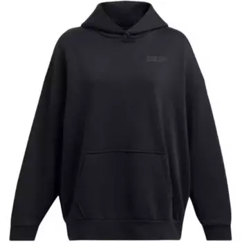 Under Armour Icon UA Hooded Training Pullover Sweatshirt Womens sweatshirts Black 1386501-001 S