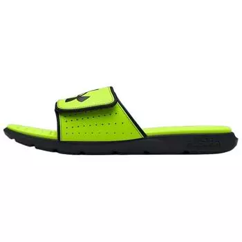 Under Armour Ignite Pro Slide High Vis Желтые мужские кроссовки Черные 3026023-302 44