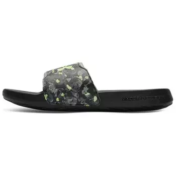 Under Armour Ignite Select Graphic Slide Anthracite Retro Green Camo мужские кроссовки серые 3027220-102 44