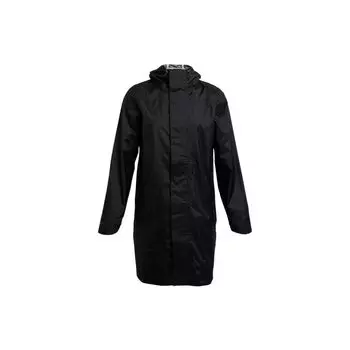 Under Armour Impasse Rain Trench Training Long Hooded Jacket Women Jacket Black 1360415-001 S