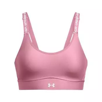 Under Armour Infinity 2.0 Solid Training Medium Intensity Sports Bra Женское нижнее белье Essence-Pink 1384123-697 L