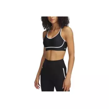 Under Armour Infinity Mid-Piped Comfortable Stylish Fitting Versatile Sports Underwear Women underwear Black 1389826-001 S