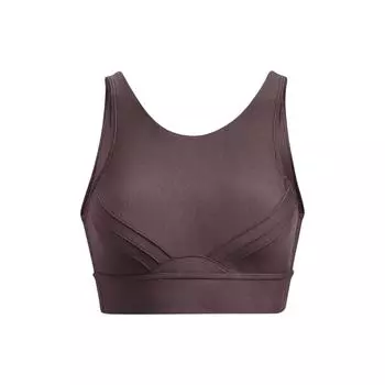 Under Armour Infinity Solid Fitted Pullover Medium Support Sports Bra Женское нижнее белье Chestnut 1376883-057 S