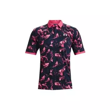 Under Armour Iso-Chill Golf Short Sleeve Polo Shirt Men tops Pink 1366249-692 S