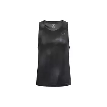 Under Armour Iso-Chill однотонная безрукавная спортивная футболка для бега для мужчин, черные 1377875-001 XXL