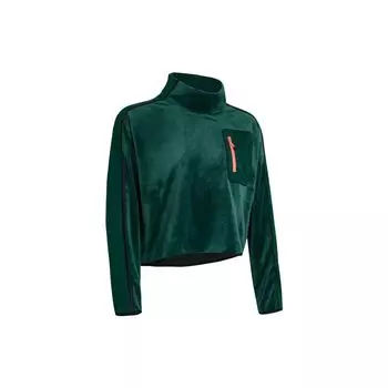 Under Armour Journey Solid High Neck Long Sleeve Sweatshirt Women sweatshirt Green 1373976-330 XS