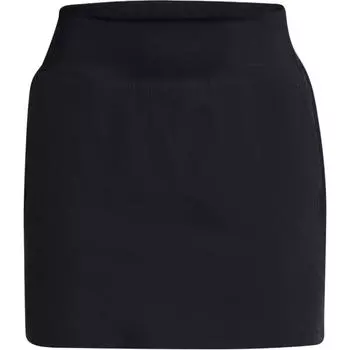 Under Armour Юбка-шорты женские UA Drive Solid со средней посадкой, черные 1383162-001 XS