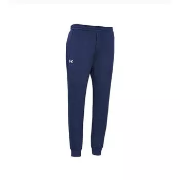 Under Armour Knitted High Elastic Brand Logo Printed Mid Waist Tapered Sports Pants Men pants 23600707-409 3XL