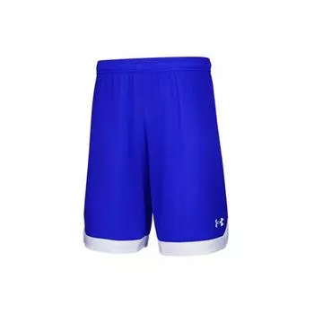 Under Armour Контрастные вязаные баскетбольные повседневные шорты унисекс Низ королевско-синий 21500202-400 L