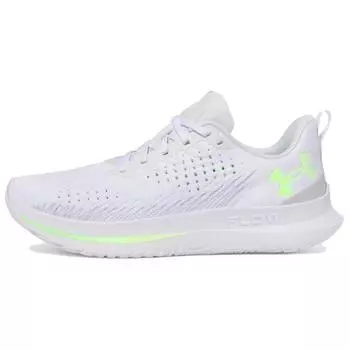 Under Armour Кроссовки мужские Flow Velociti 4 Белый Гиперзеленый 3027585-105 40