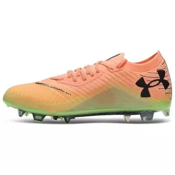 Under Armour Кроссовки мужские Shadow Elite 2 FG Flare Orange Morph Green, черные 3027239-800 40.5