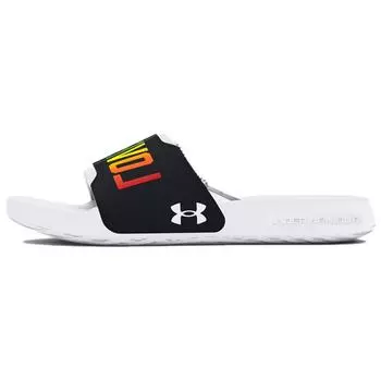 Under Armour Кроссовки унисекс Ignite Select Slide Pride черные белые 3027254-001 38.5