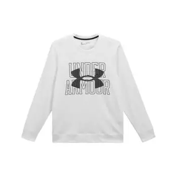 Under Armour Круглый вырез Тренировочная толстовка Мужская толстовка Белая 1370391-112 XXL