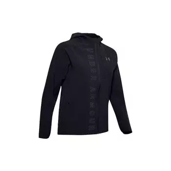 Under Armour Куртка для бега Qualifier Outrun The Storm Training Женские куртки черные 1350202-001 S