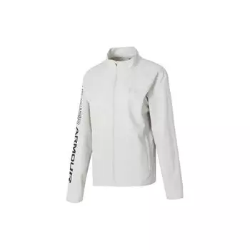 Under Armour Куртка мужская с длинным рукавом и плетеным воротником-стойкой, серая 1369342-592 2XL