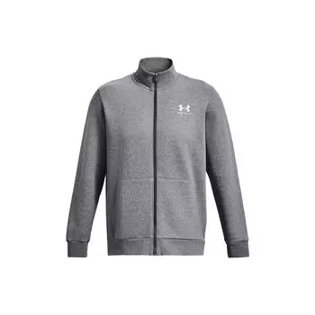 Under Armour Куртка мужская с логотипом и принтом в виде буквы, воротник-стойка, серая 1381035-012 3XL