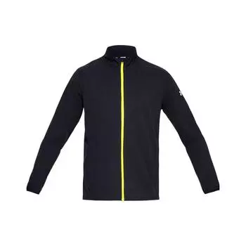 Under Armour Куртка мужская с вышитым логотипом и воротником-стойкой, цветная, черная 1330074-001 S