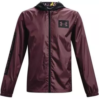 Under Armour Куртка Summit Series Color Block с капюшоном и логотипом, мужская, фиолетовая, 1366224-554 XXL