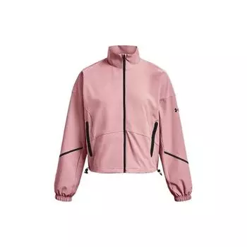 Under Armour Куртка Unstoppable с воротником-молнией и длинным рукавом, женская куртка Essence-Pink 1374889-697 L