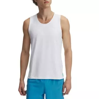 Under Armour Launch Elite Iso-Chill Comfortable Fashionable Simple Versatile Breathable Casual Sports Vest Men Vests White 1389800-100 L